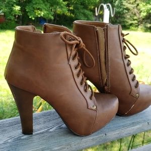 Charlotte russe high heel boots